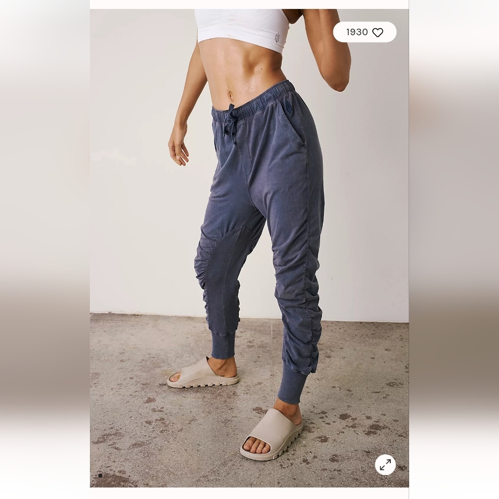Hot Shot Shirred Pants by FP Movement